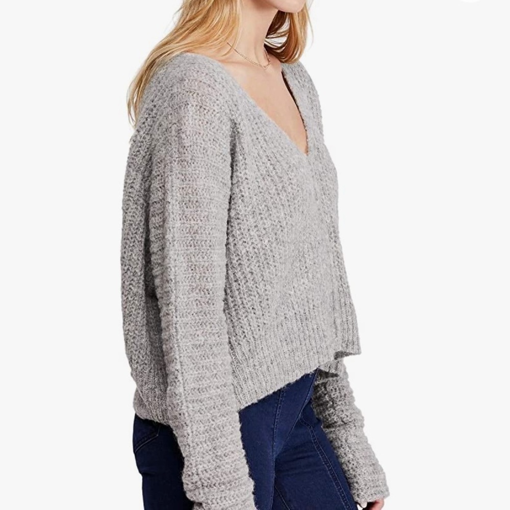 Free People moonbeam v-neck sweater - Picture 3 of 7